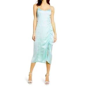 Leith Adjustable Slipdress Blue NWT